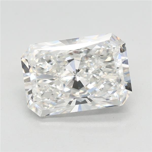 2.03ct F VVS2 Rare Carat Ideal Cut Radiant Lab Grown Diamond