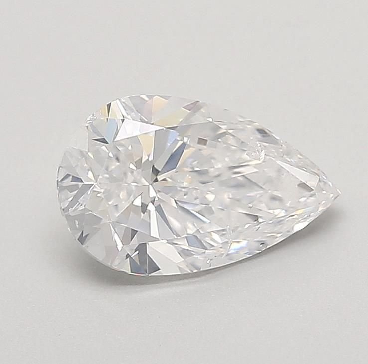 1.50ct D SI2 Rare Carat Ideal Cut Pear Diamond