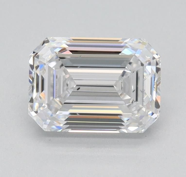 0.91ct D VS2 Rare Carat Ideal Cut Emerald Lab Grown Diamond