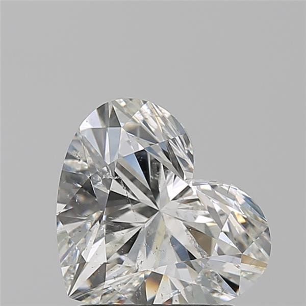 1.74ct I SI2 Rare Carat Ideal Cut Heart Diamond