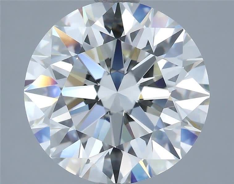 3.50ct I VS1 Rare Carat Ideal Cut Round Diamond