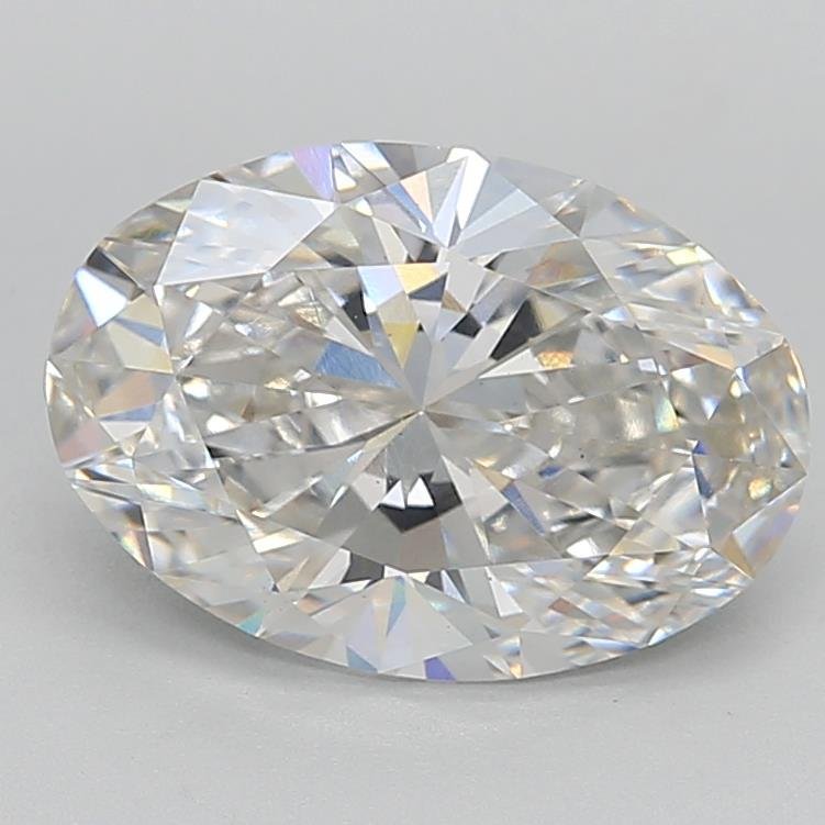 4.05ct G VS1 Rare Carat Ideal Cut Oval Lab Grown Diamond