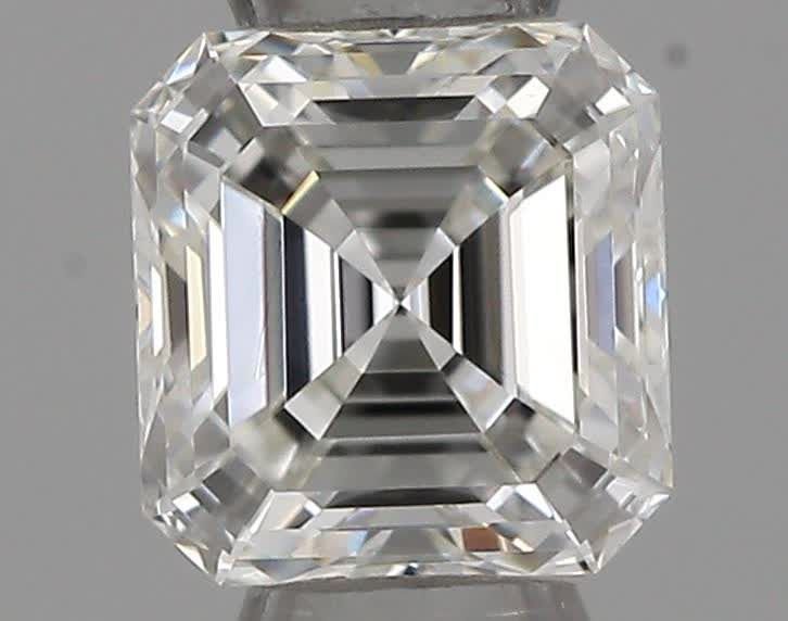 0.31ct H VS1 Rare Carat Ideal Cut Asscher Diamond