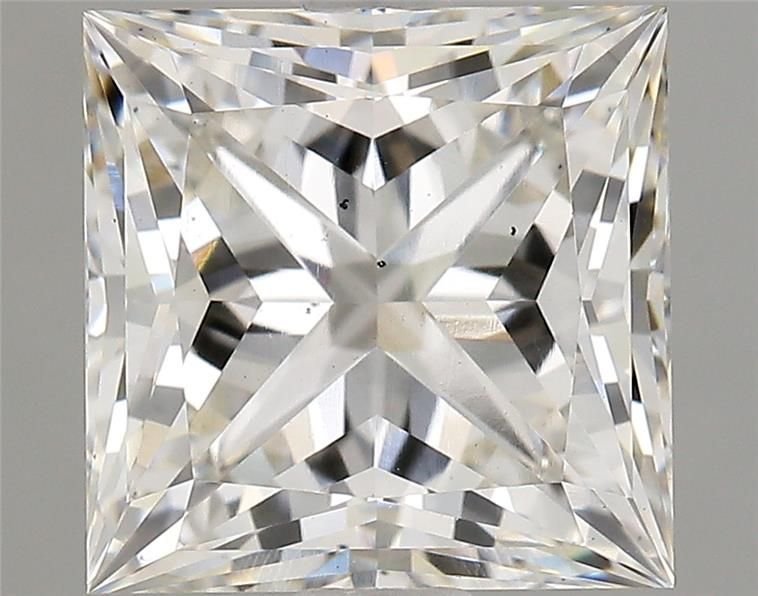 2.84ct H VS2 Rare Carat Ideal Cut Princess Lab Grown Diamond