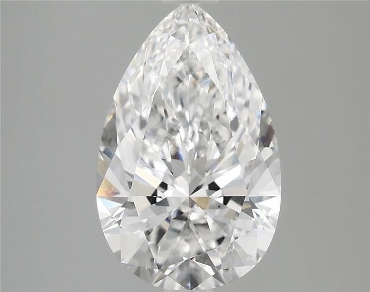 2.83 Carat Pear Lab Diamond