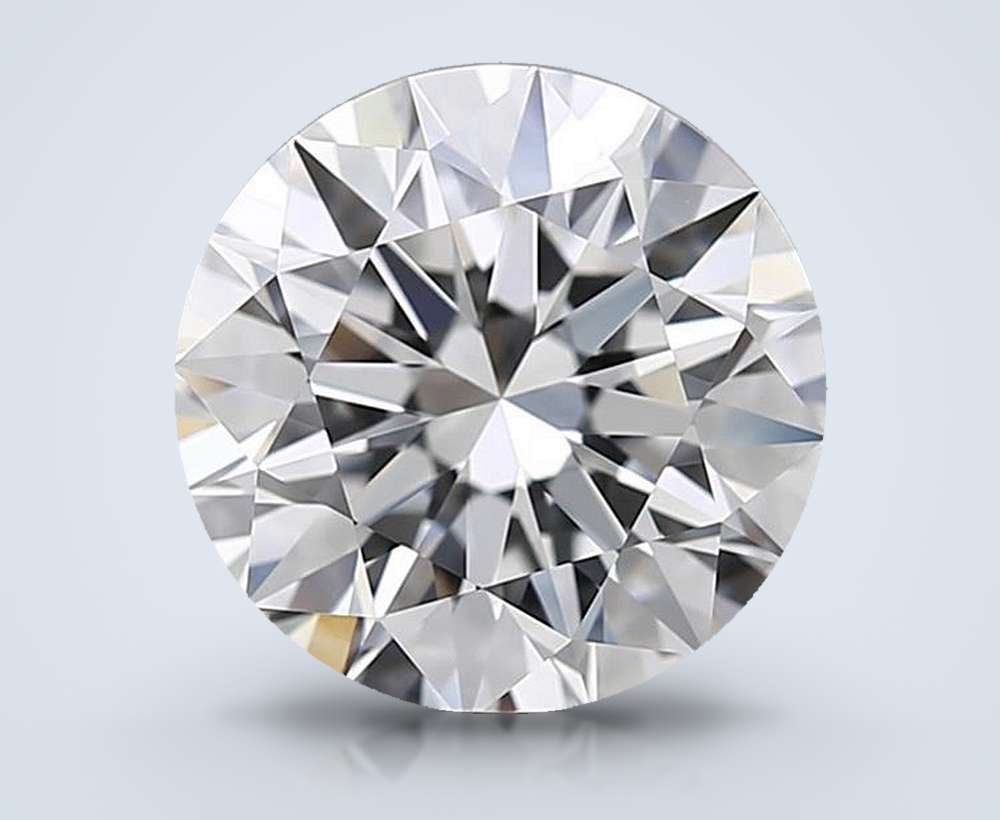 3.56 Carat Round Natural Diamond