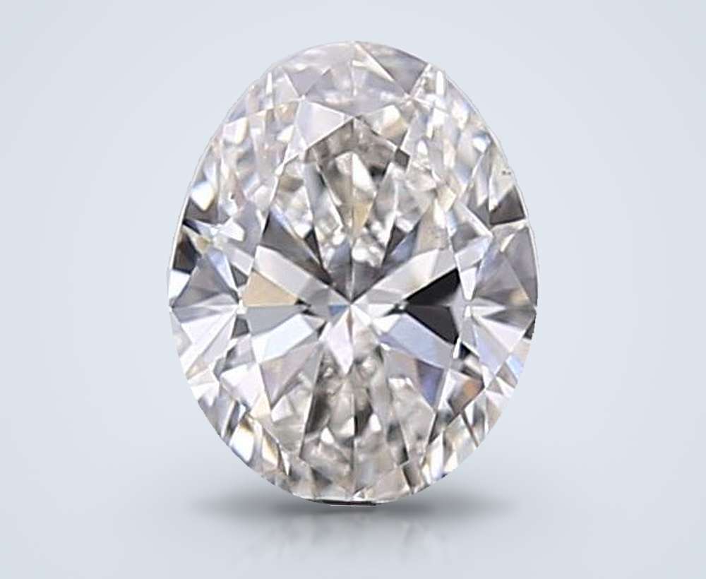 1.00 Carat Oval Lab Diamond