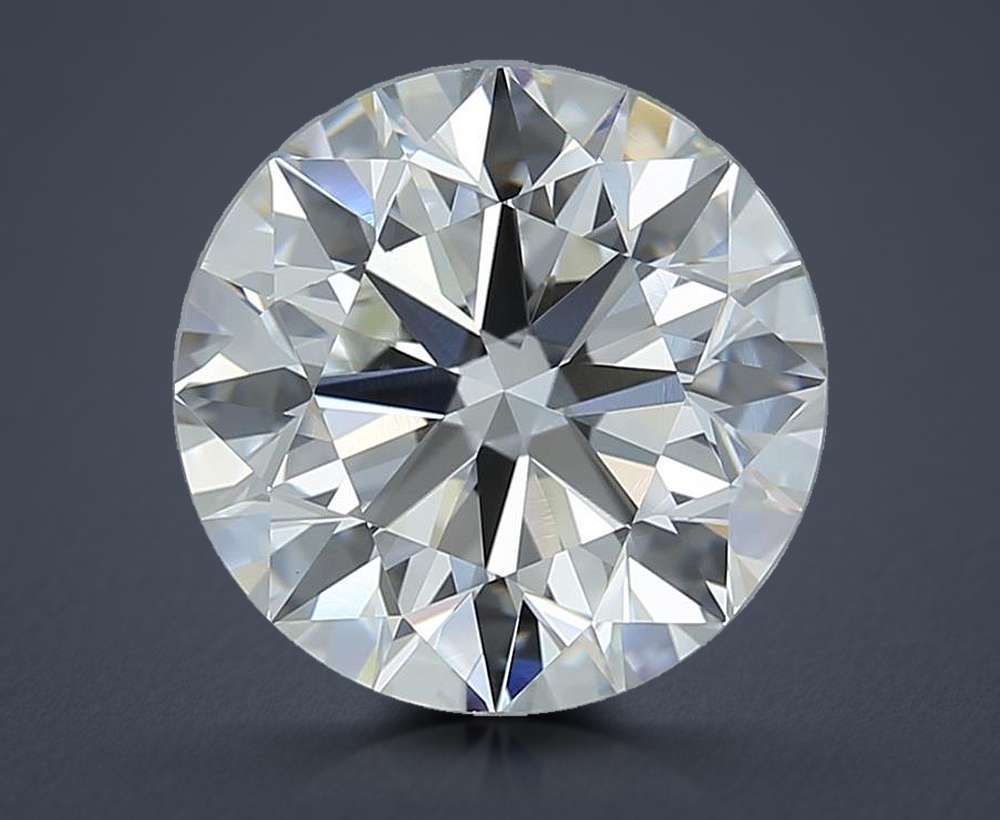 3.71 Carat Round Natural Diamond