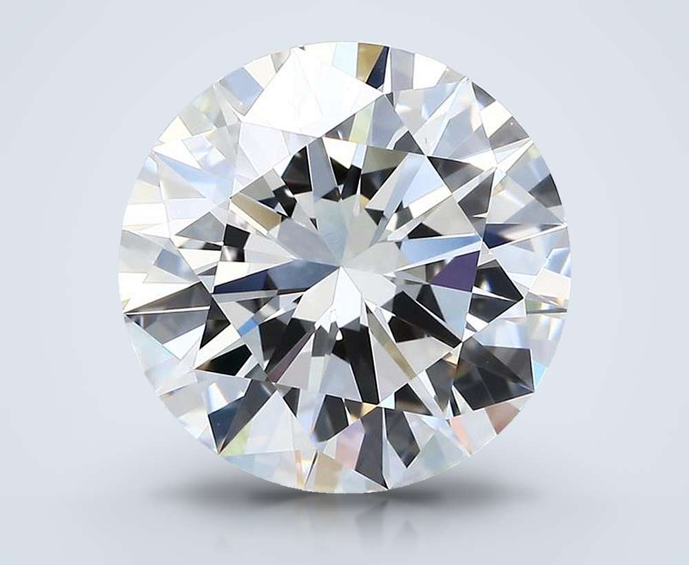 5.71 Carat Round Natural Diamond