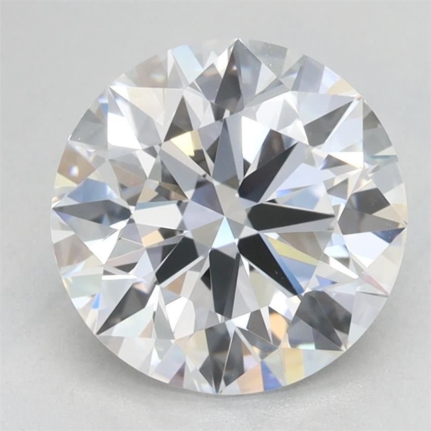 2.54ct D IF Rare Carat Ideal Cut Round Lab Grown Diamond