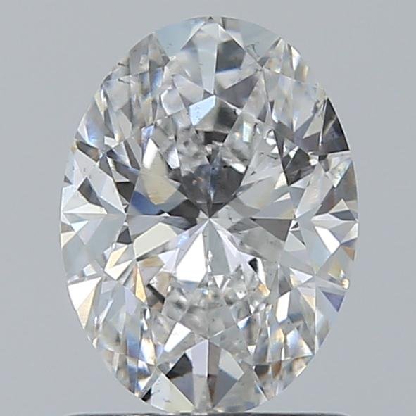 1.01ct F SI1 Very Good Cut Oval Lab Grown Diamond