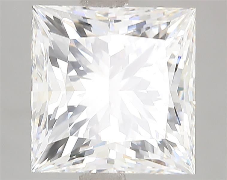 5.09ct E VVS2 Very Good Cut Princess Lab Grown Diamond
