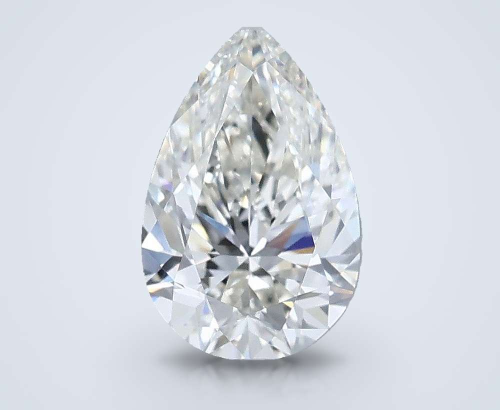 0.60 Carat Pear Natural Diamond