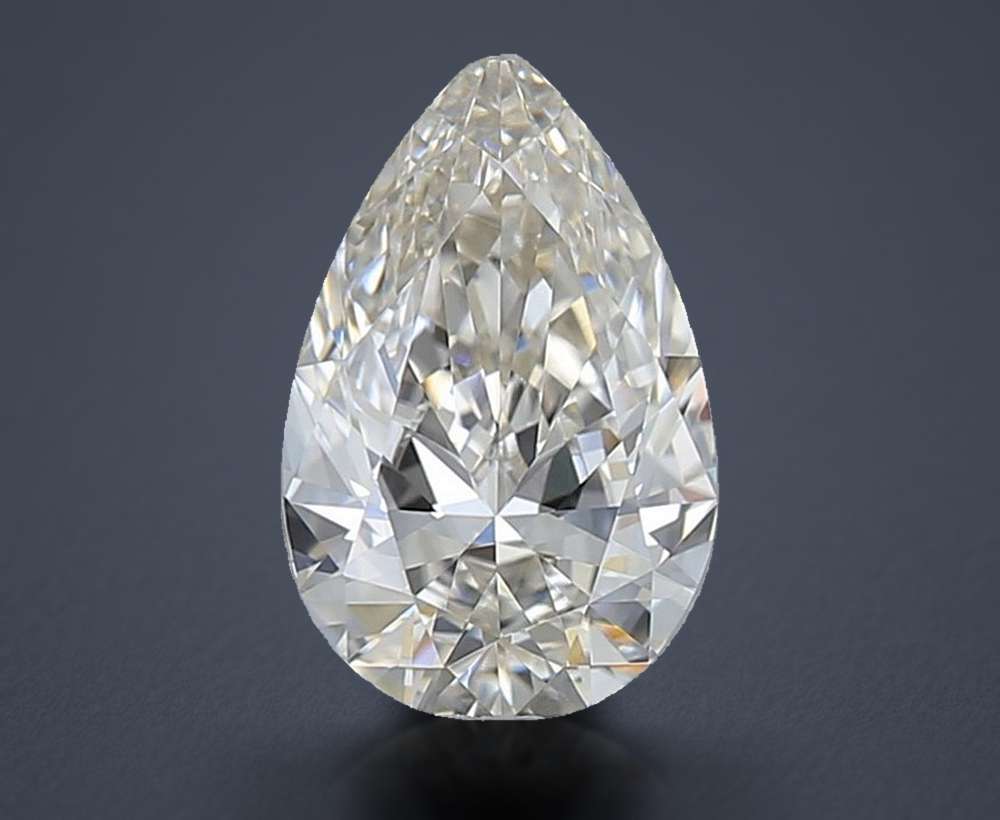0.40 Carat Pear Natural Diamond