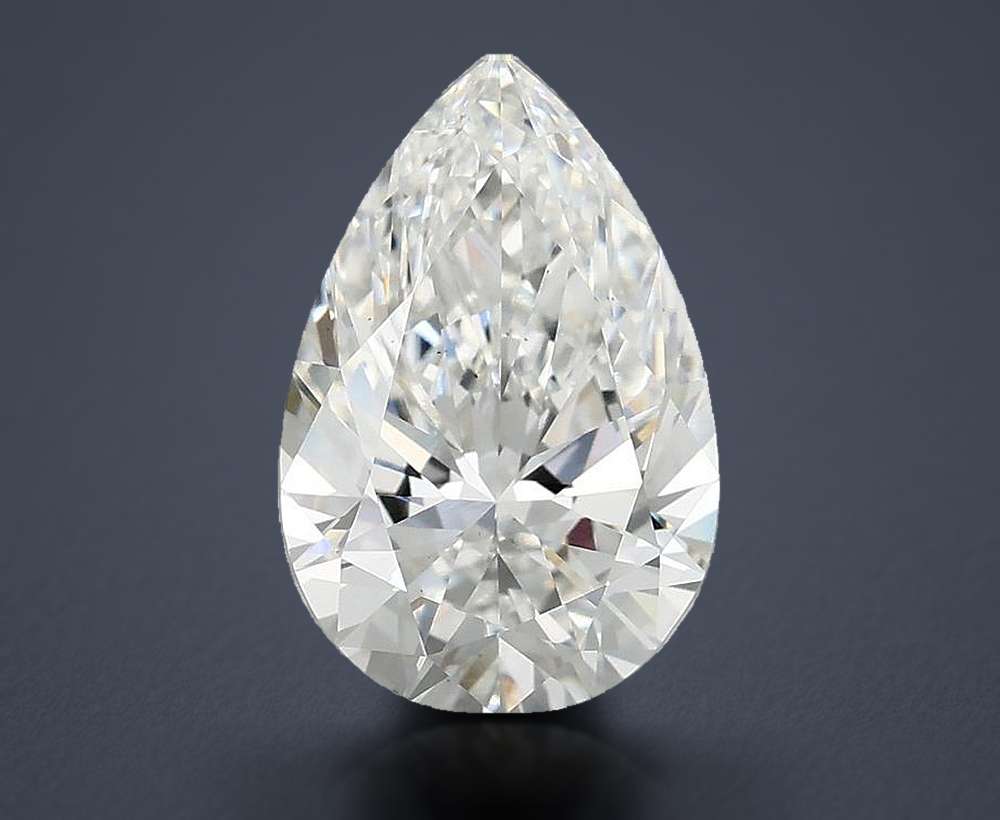 2.73 Carat Pear Lab Diamond