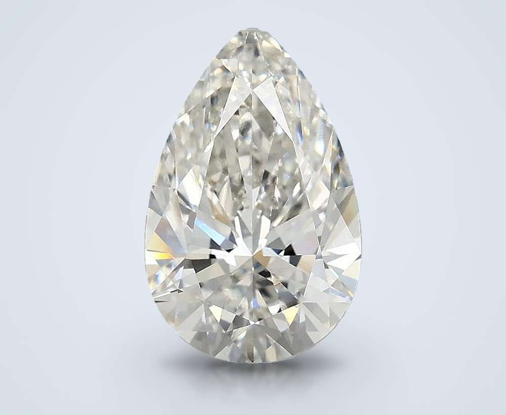 2.58 Carat Pear Lab Diamond