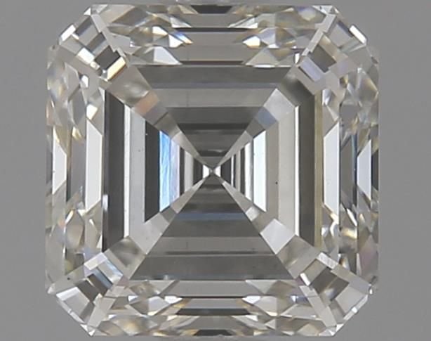 1.97ct H VS2 Good Cut Asscher Lab Grown Diamond