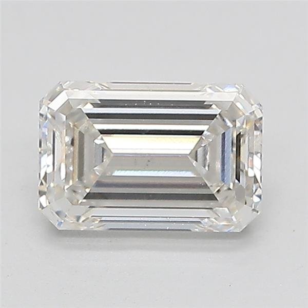 1.22ct H VS2 Rare Carat Ideal Cut Emerald Lab Grown Diamond