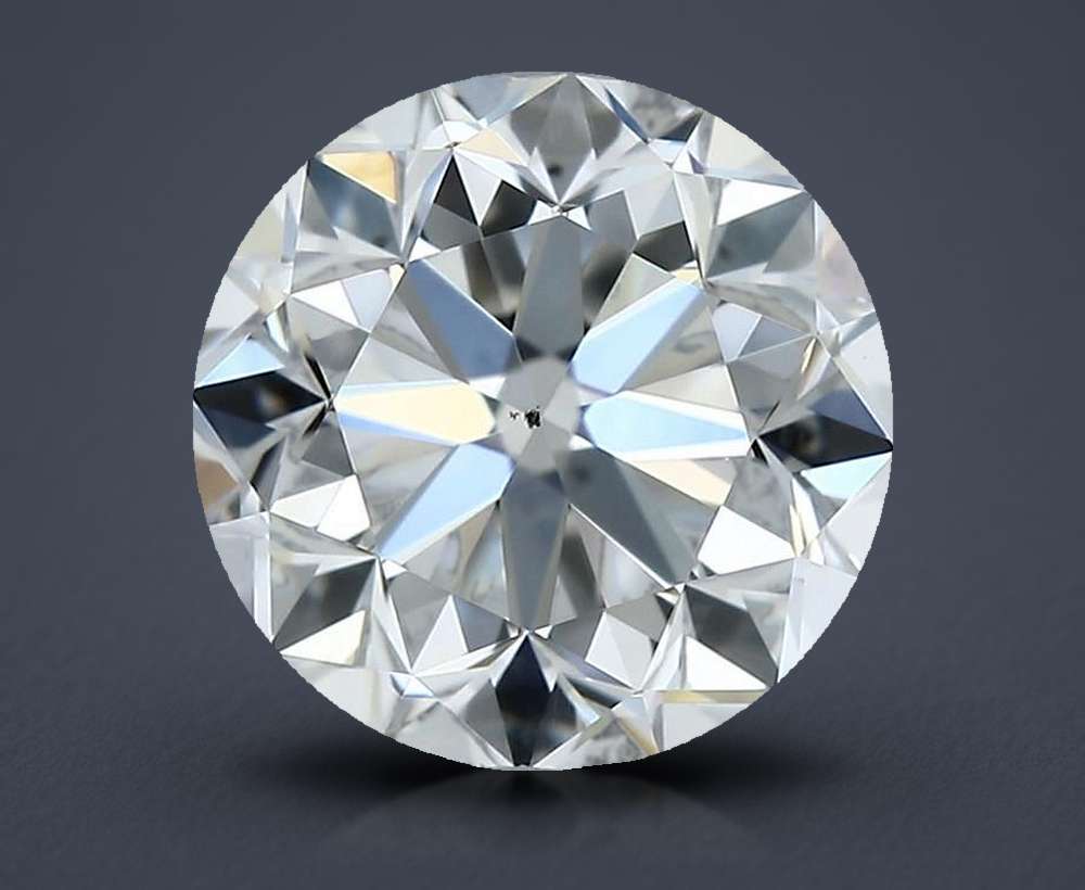0.71 Carat Round Natural Diamond