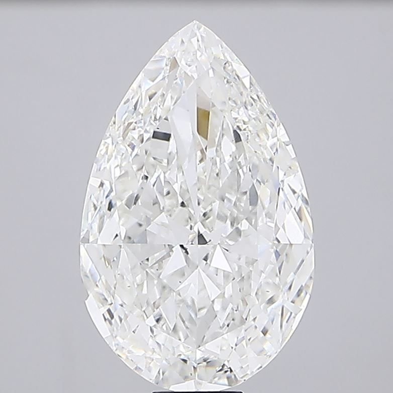 25.03ct F VS1 Rare Carat Ideal Cut Pear Lab Grown Diamond