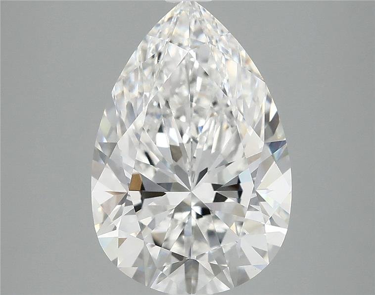 3.94 Carat Pear Lab Diamond