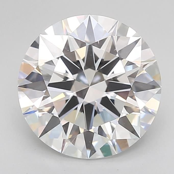 3.03ct D IF Rare Carat Ideal Cut Round Lab Grown Diamond