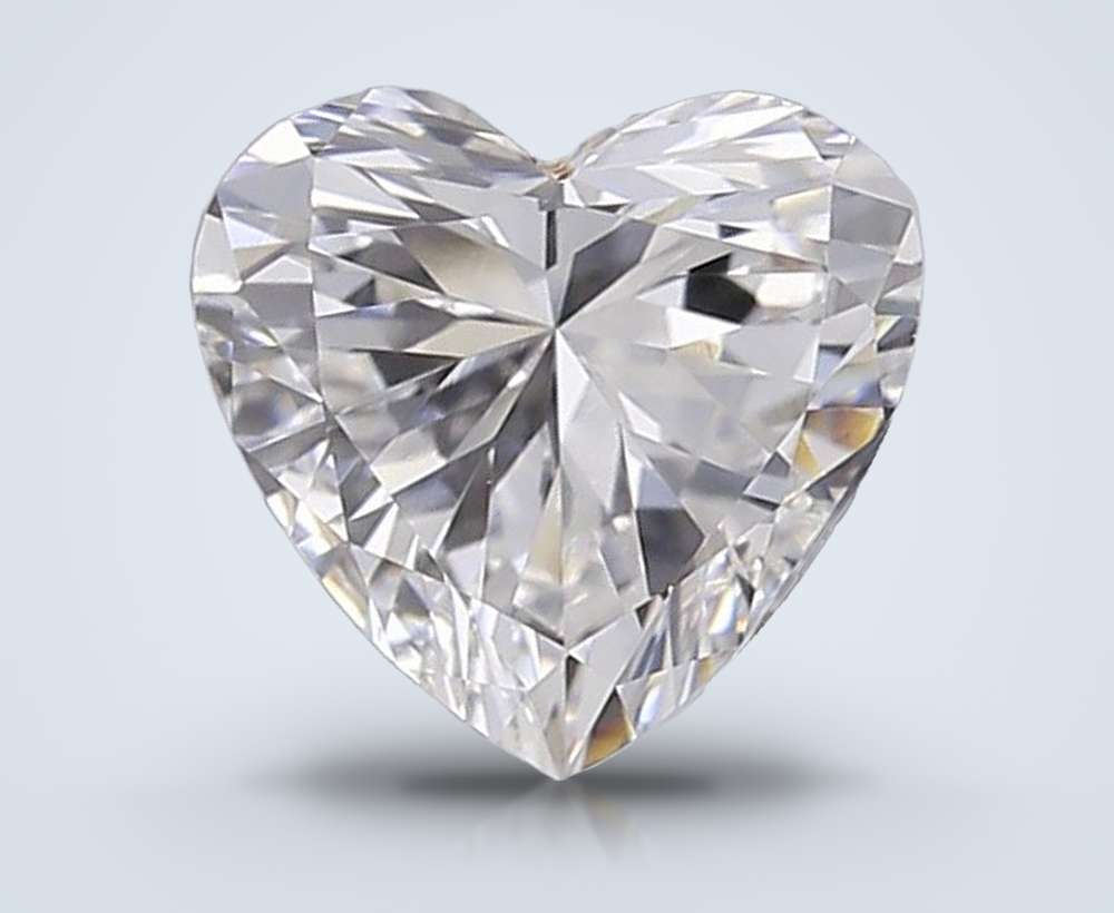 0.52 Carat Heart Lab Diamond