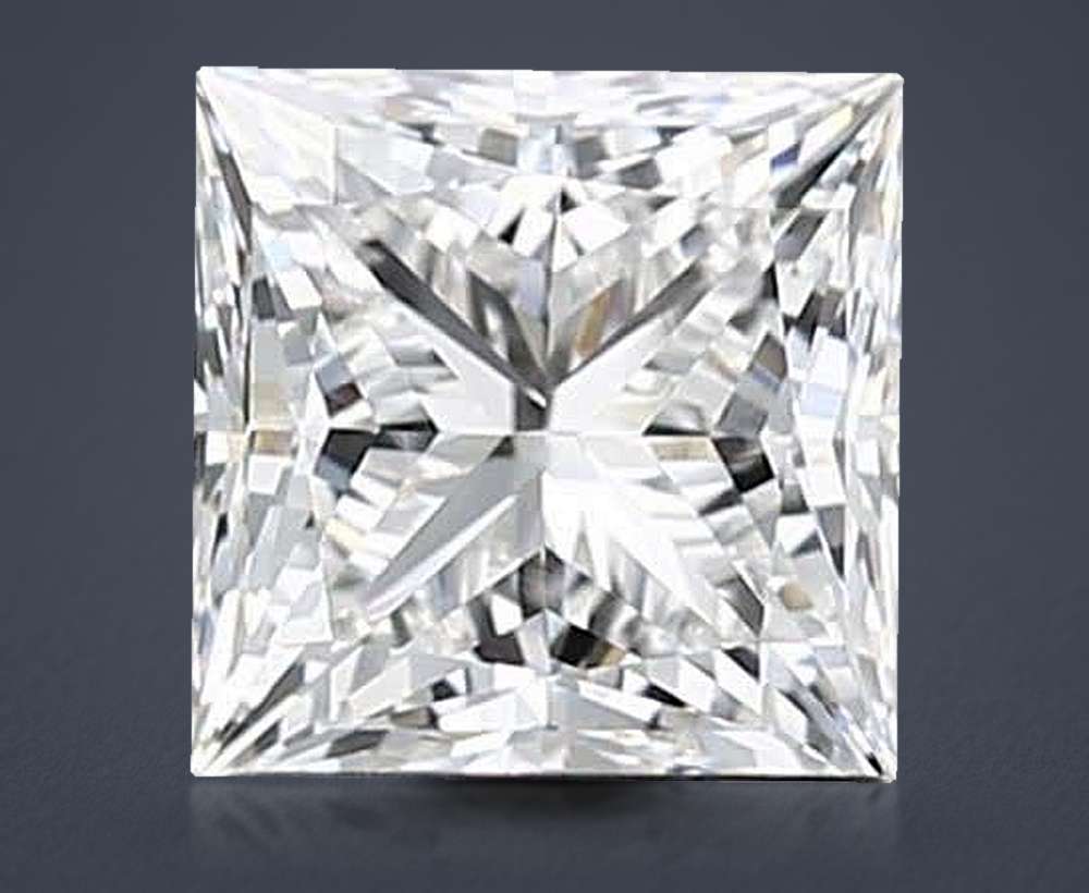 1.55 Carat Princess Lab Diamond
