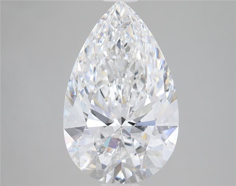 3.57 Carat Pear Lab Diamond