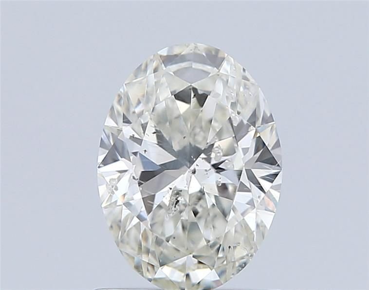 1.00ct J SI2 Rare Carat Ideal Cut Oval Diamond