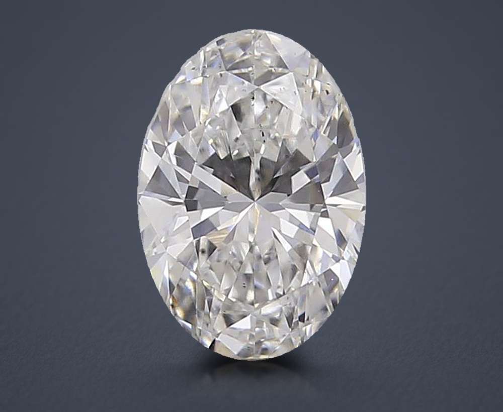 0.62 Carat Oval Lab Diamond