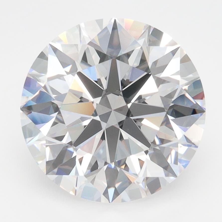 4.10ct D VVS1 Rare Carat Ideal Cut Round Lab Grown Diamond
