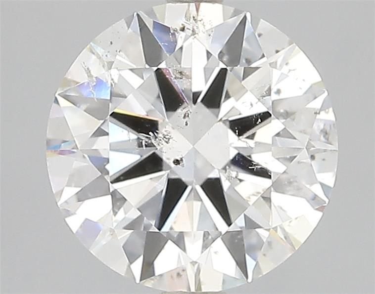 2.01ct G SI2 Rare Carat Ideal Cut Round Diamond