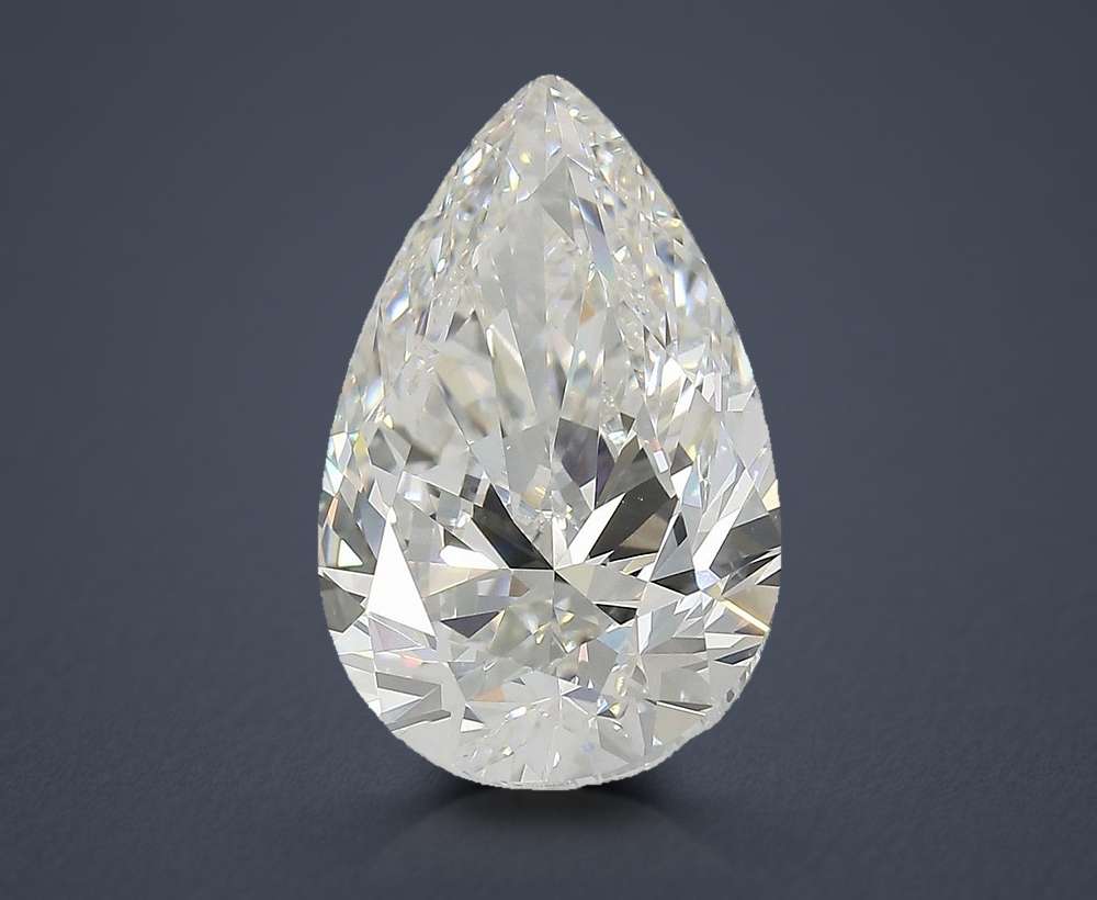 7.21 Carat Pear Lab Diamond