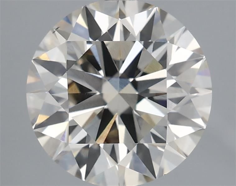3.01ct J VS1 Rare Carat Ideal Cut Round Lab Grown Diamond