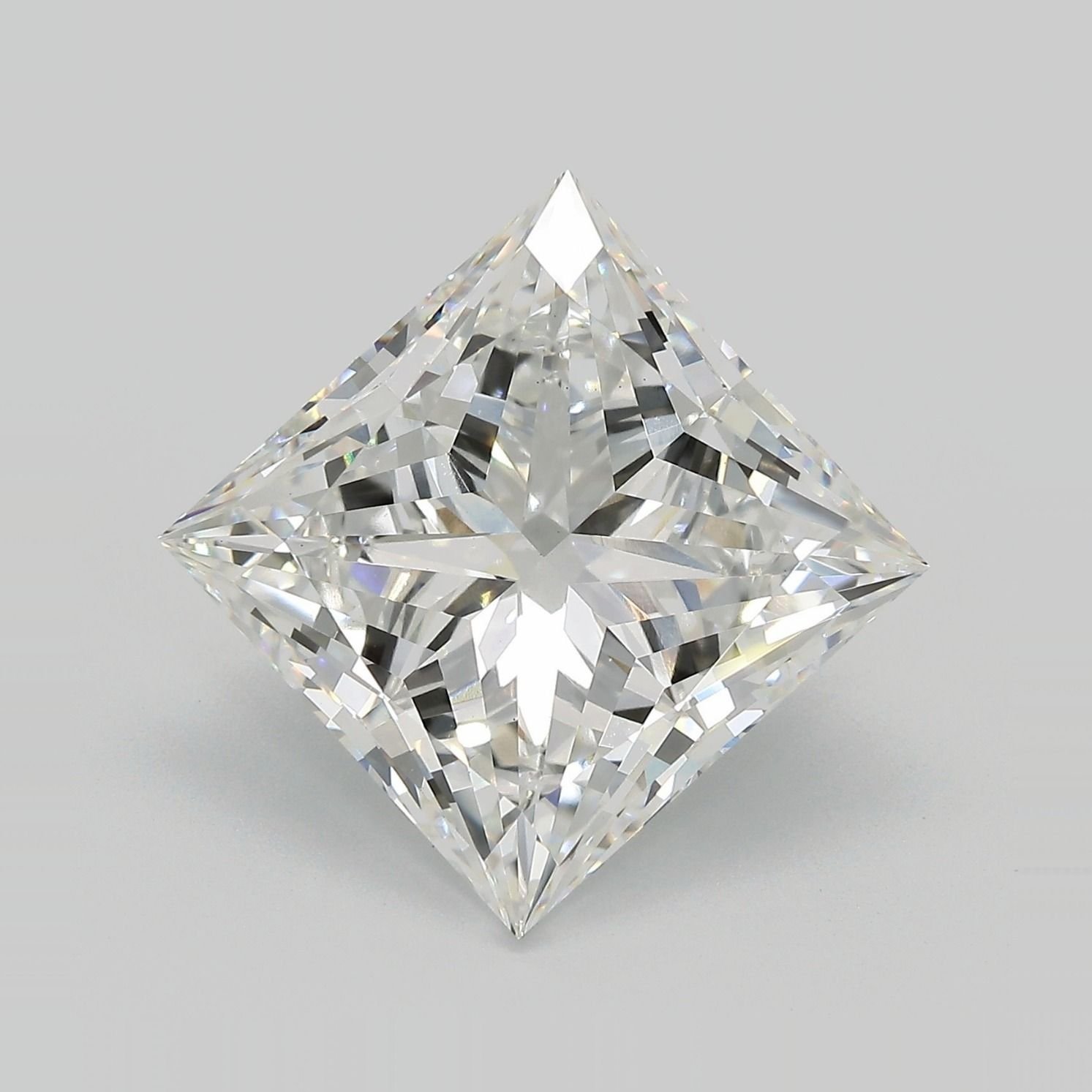 10.11ct F VS1 Very Good Cut Princess Lab Grown Diamond
