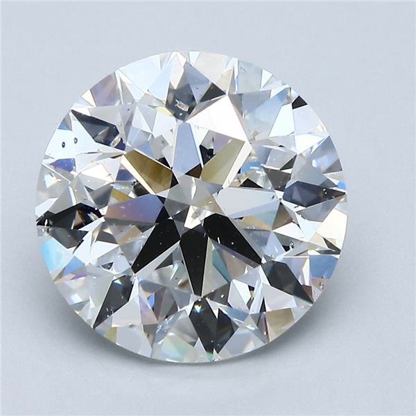 5.01ct E SI2 Excellent Cut Round Diamond