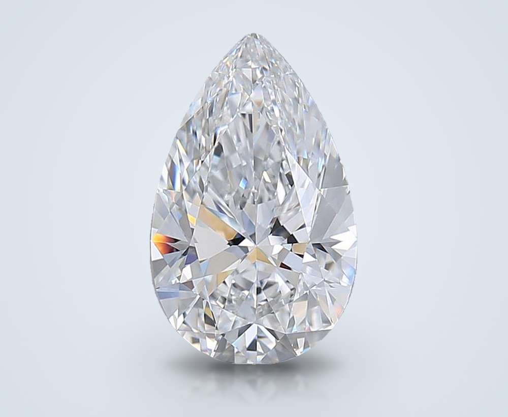3.02 Carat Pear Lab Diamond