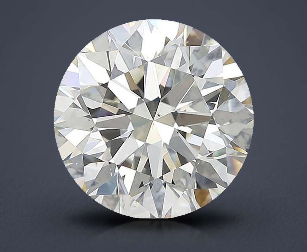 3.54 Carat Round Natural Diamond