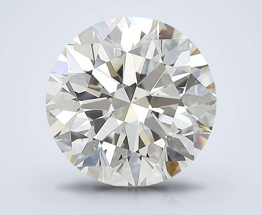 3.54 Carat Round Natural Diamond