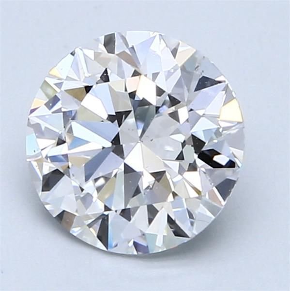 2.01ct D SI1 Excellent Cut Round Diamond