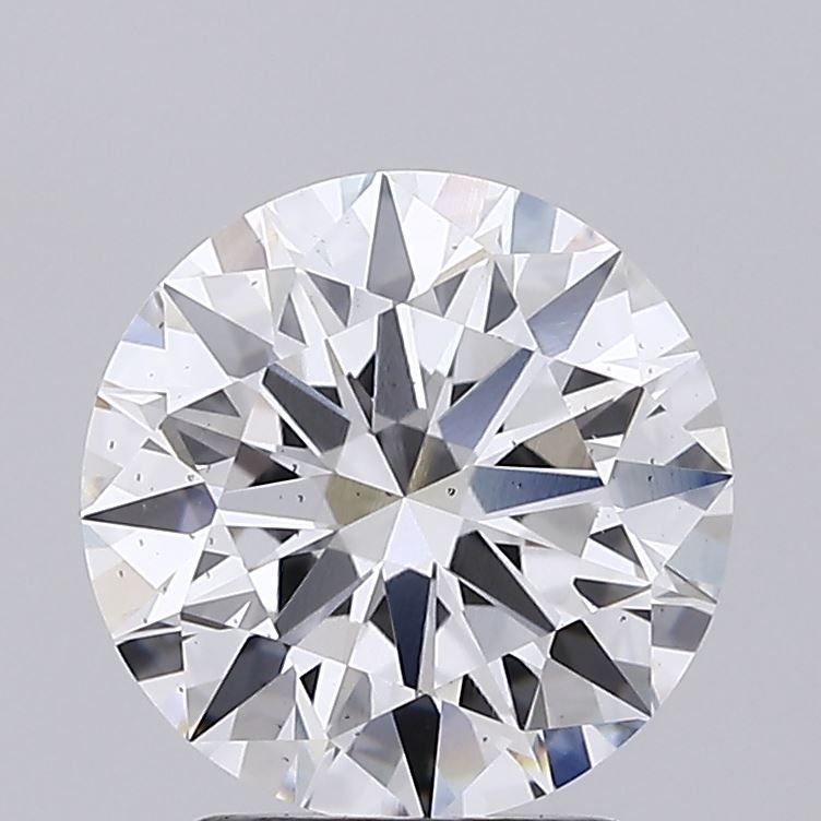 2.50ct E SI1 Rare Carat Ideal Cut Round Lab Grown Diamond