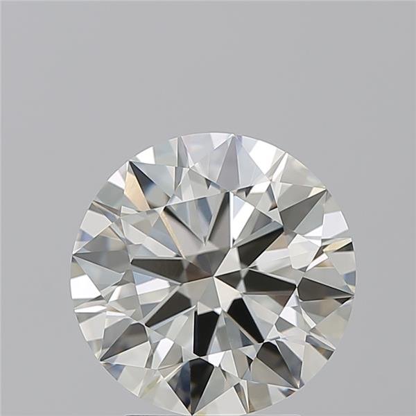 3.11ct K VVS1 Rare Carat Ideal Cut Round Diamond