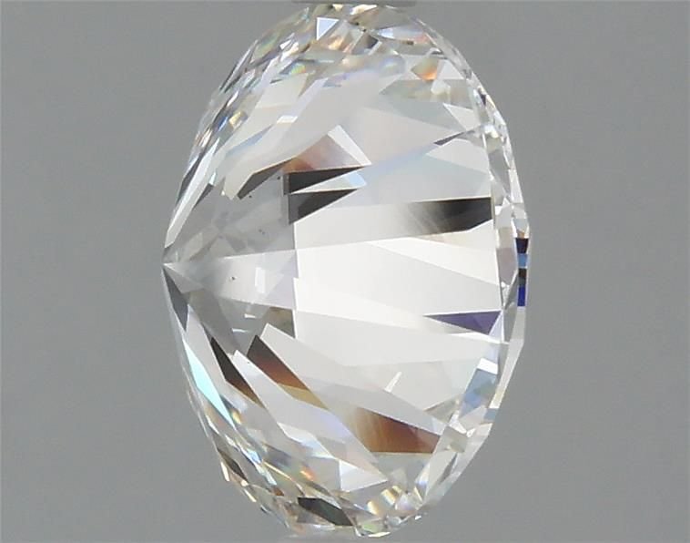 2.96ct F SI1 Excellent Cut Round Lab Grown Diamond