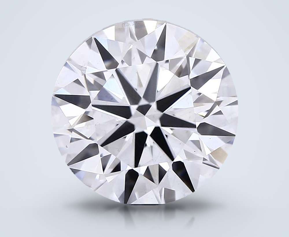 4.60 Carat Round Lab Diamond