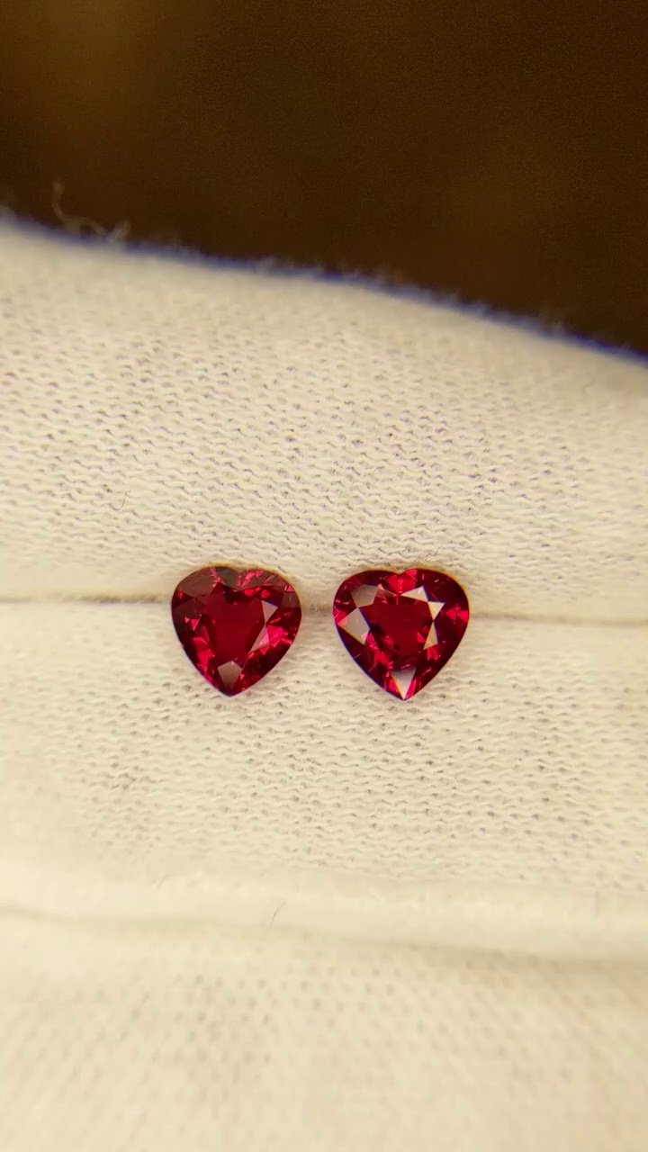 1.52 Carat Red Heart Ruby