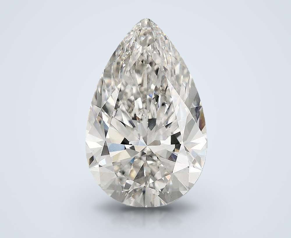 6.10 Carat Pear Lab Diamond