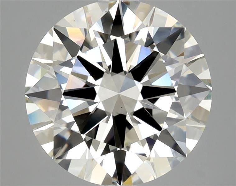 3.01ct K VVS2 Rare Carat Ideal Cut Round Diamond