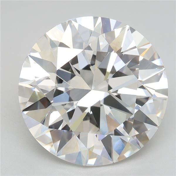 5.02ct F VVS2 Rare Carat Ideal Cut Round Lab Grown Diamond