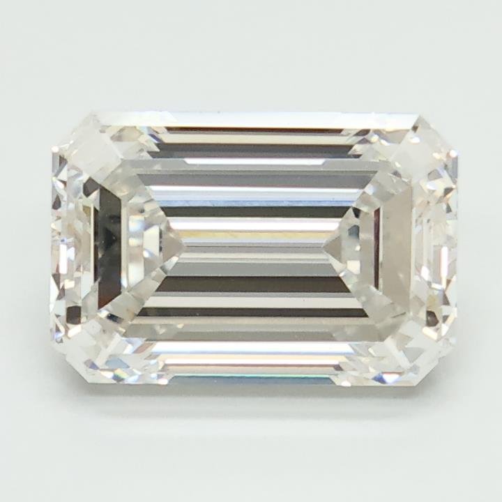 2.58ct G VVS2 Rare Carat Ideal Cut Emerald Lab Grown Diamond